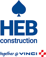 HEB Construction logo