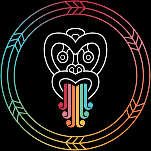 Māori colourful logo