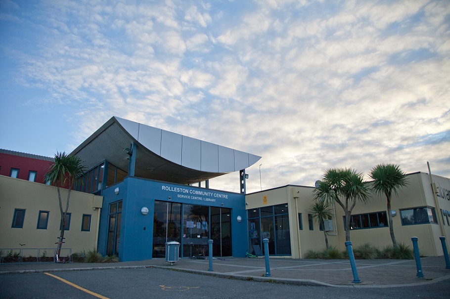 The front of the Rolleston Community Centre 