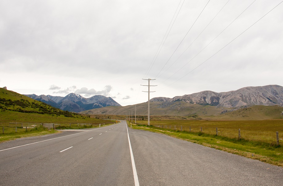 View of the mountains near Castle Hill