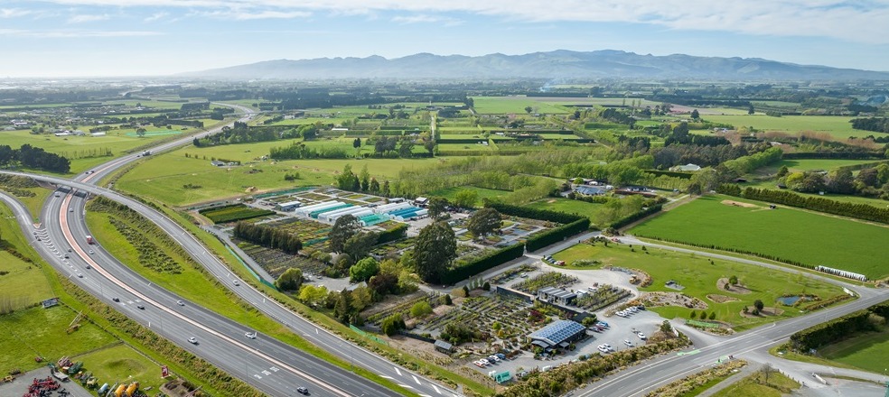 Aerial View of Southern Woods