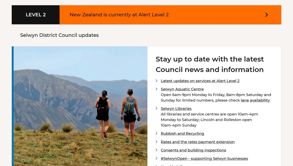 A screenshot of the app showing it in use