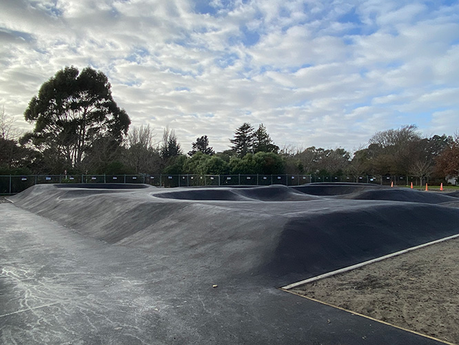 Prebbleton Domain pump track