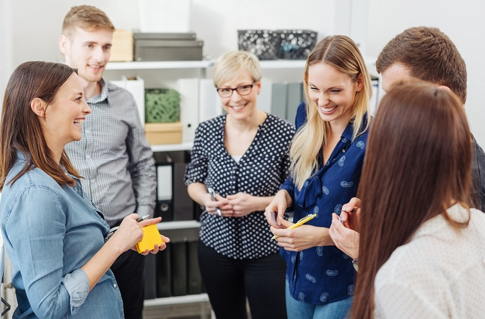 A community group meeting