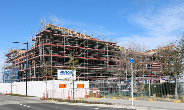 Te Ara Atea under construction