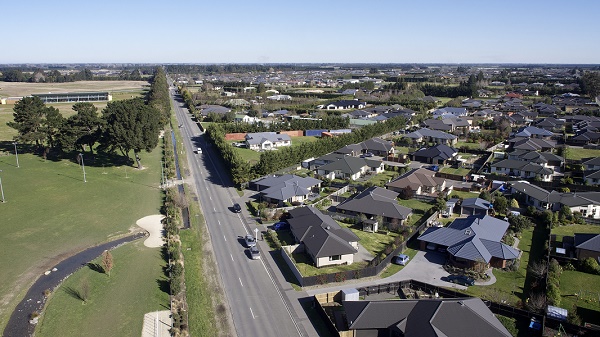 Rolleston aerial shot