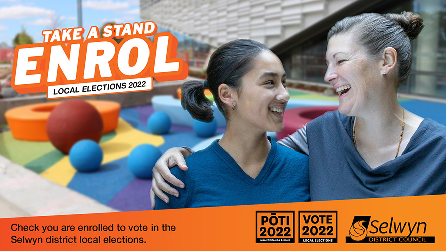 Enrol to vote