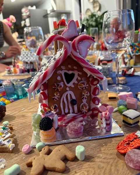 Gingerbread house