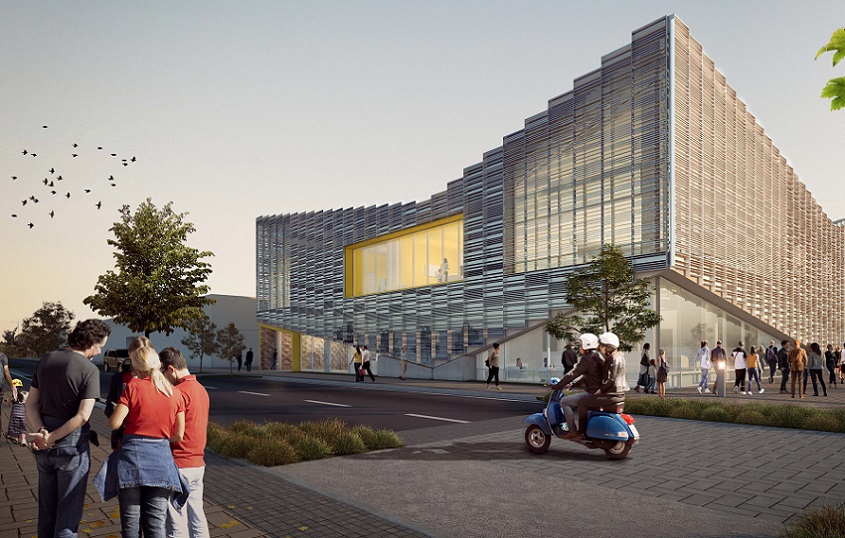 Artists impression of how Tennyson Street will look
