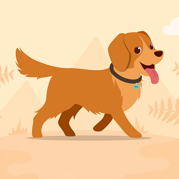 dog cartoon