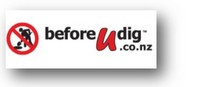 Before U Dig - request location of services such as water, sewer, utilities