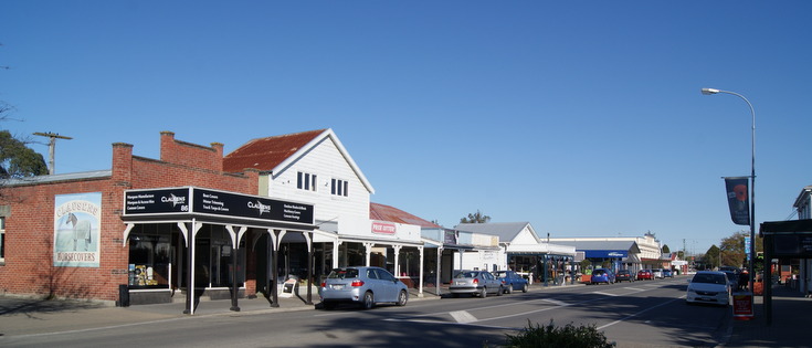 Photo Leeston main street
