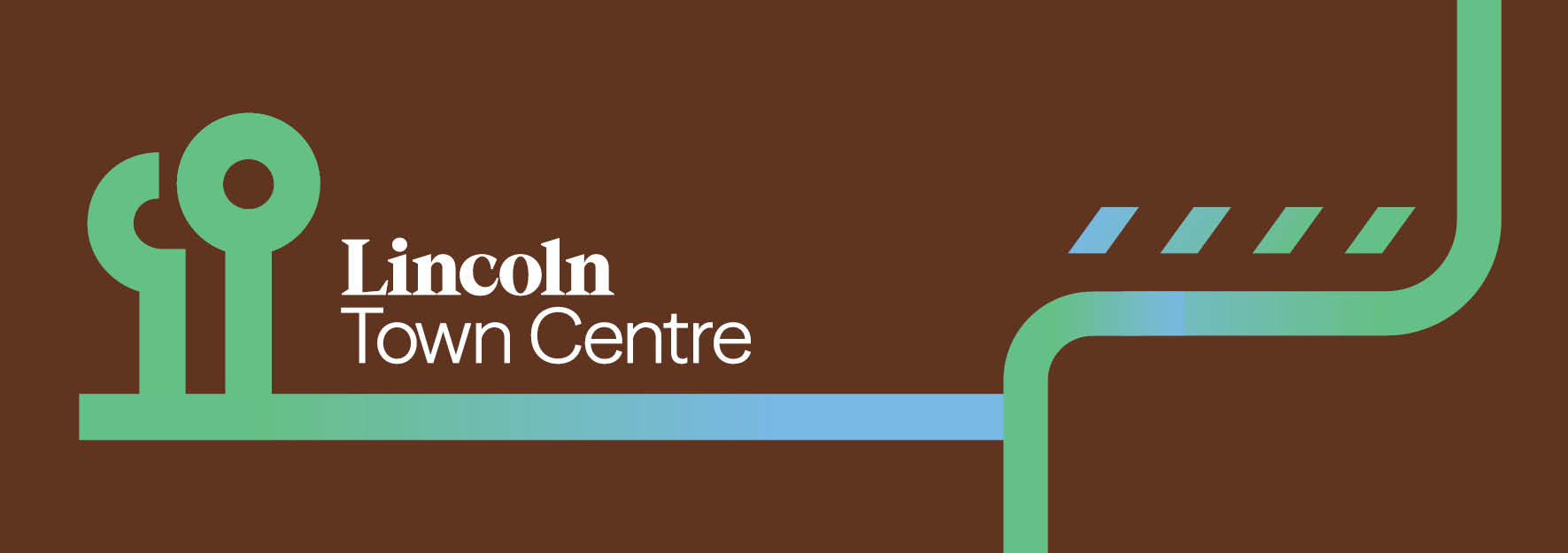 Lincoln Town Centre banner