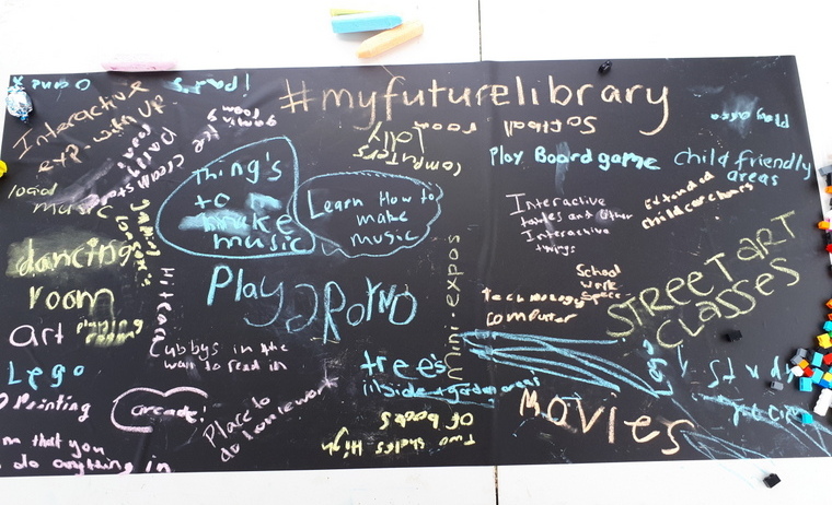 Children's chalkboard suggestions