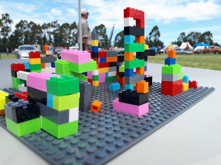 Lego construction ideas from area children