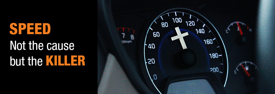 Slower speeds save lives