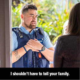 I shouldn't have to tell your family
