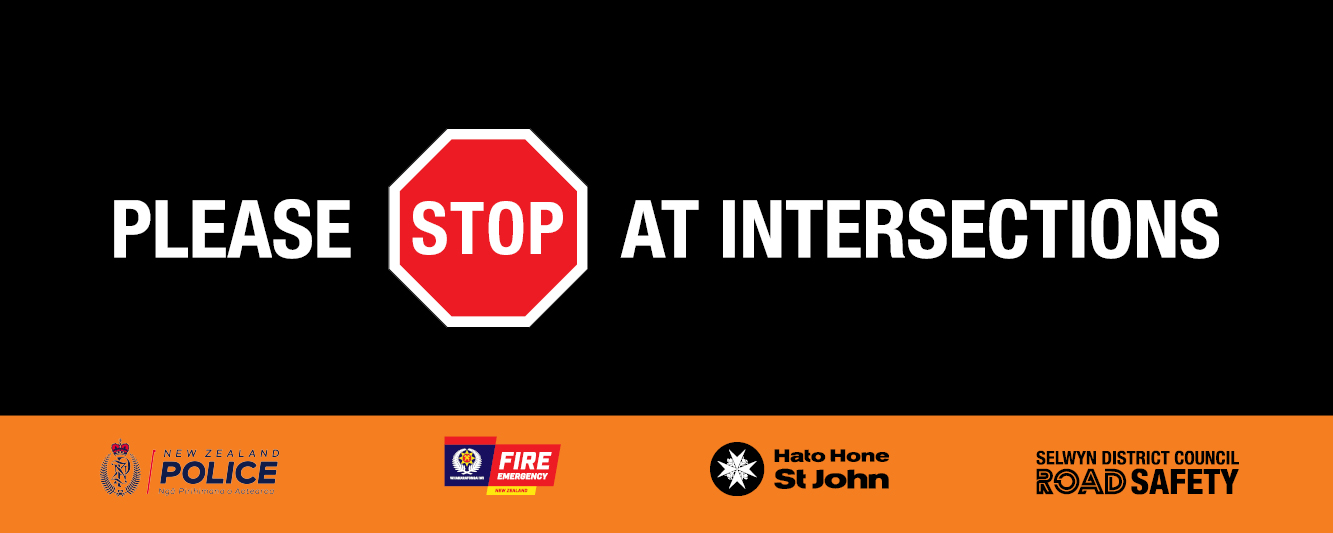 Please stop at Intersections