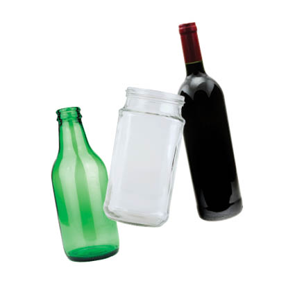 Image of glass jars and bottles