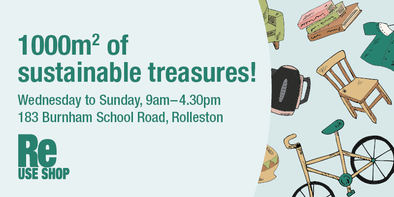 1000m2 of sustainable treasures at ReUse Shop